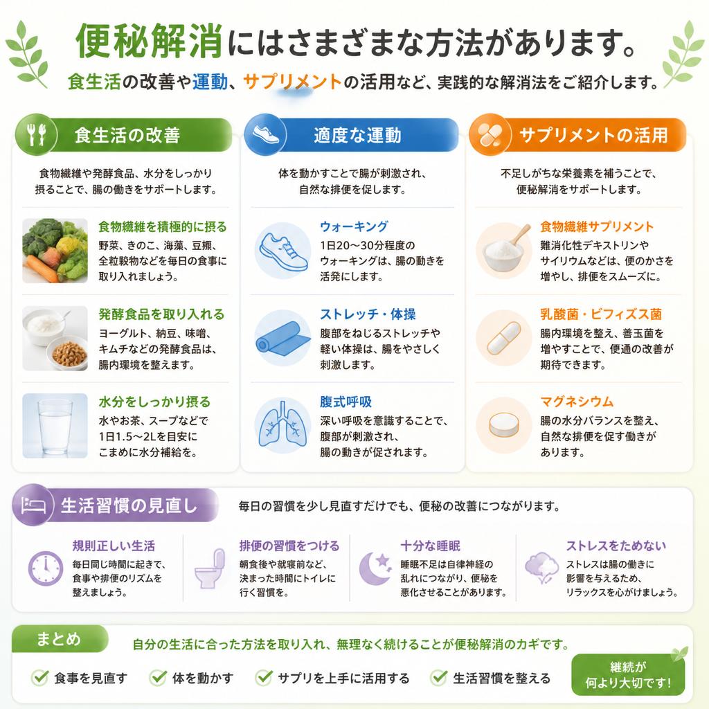 便秘解消法の専門知識